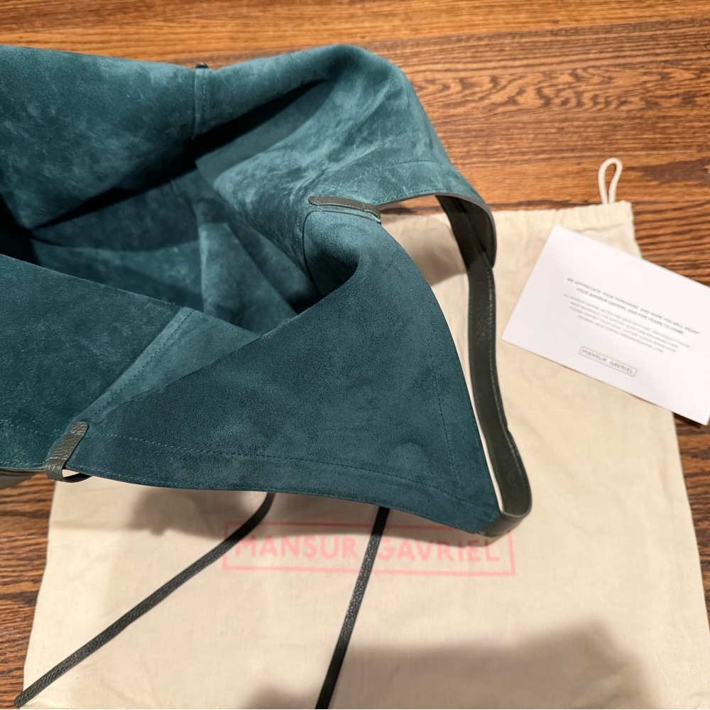 Mansur Gavriel Seaweed Green Hobo Bag - Picture 8 of 8